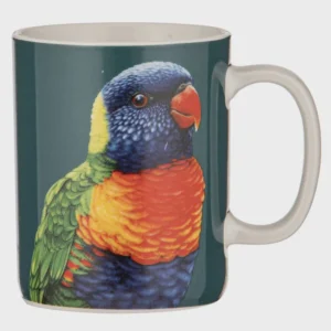 521856 Modern Birds Rainbow Lorikeet Mug Ladelle
