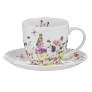 522820 Garden Soiree Cup & Saucer Ladelle