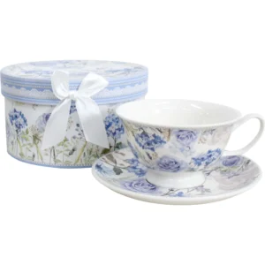 LD8151-1 Tea Cup & Saucer Hydrangea LaVida