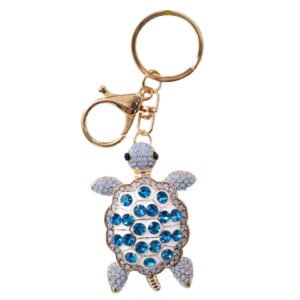 LD9604-8 Keyring Turtle Azure LaVida