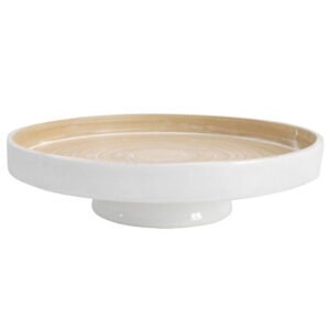 OT4011-1 Bamboo Pedestal Tray LaVida