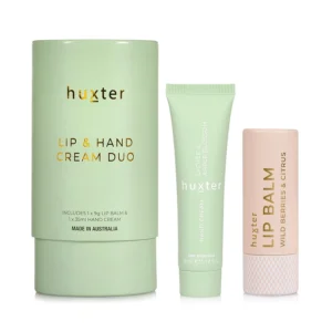 R510191 Lip & Hand Cream Duo - Green - Lychee & Apple Blossom Huxter